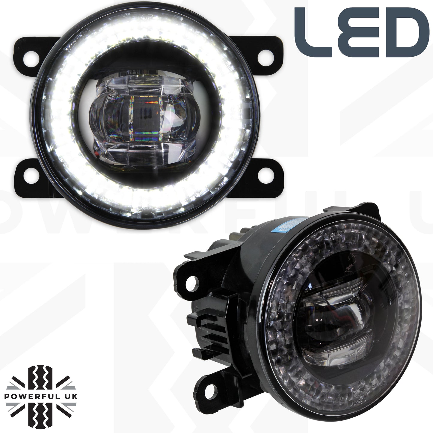Front Bumper fog & DRL 2 in 1 LED lamps for Range Rover Sport 2010 ( Type 5 )