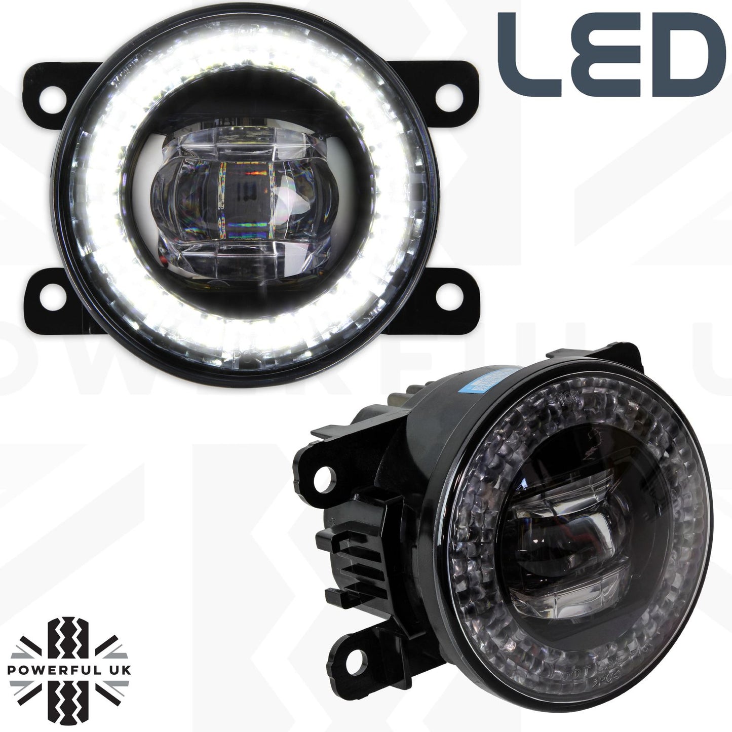 Front Bumper fog & DRL 2 in 1 LED lamps for Range Rover L322 2010 ( Type 5 )