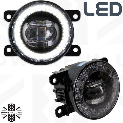 Front Bumper fog & DRL 2 in 1 LED lamps for Range Rover L322 2010 ( Type 5 )