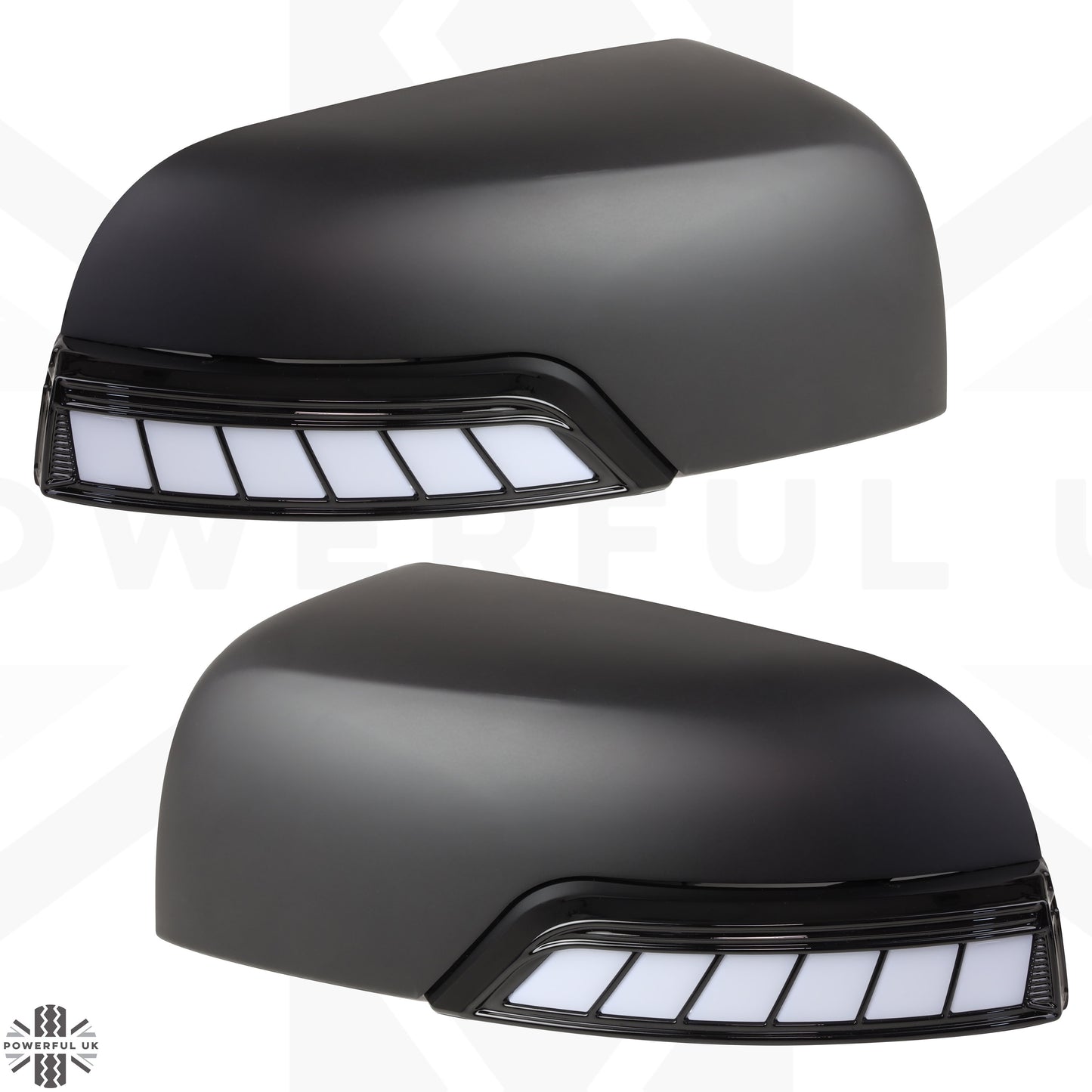 Wing Mirror LED Dynamic Indicator Kit for Ford Ranger T7 (2016-19) - Black