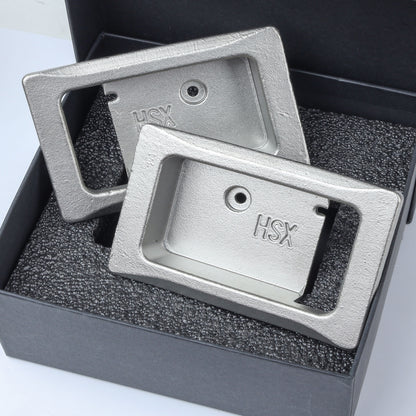 2x Door Handle Bowls for Range Rover Classic - Foundry Finish