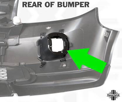 Front Bumper Inner Fog Lamp Brackets for Land Rover Freelander 2 2011 - Square Fog Type