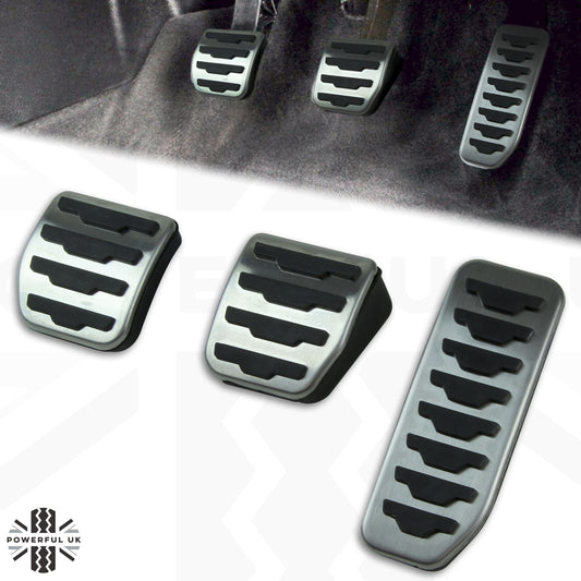 Dynamic Sport Alloy Foot Pedal kit 3pc for Land Rover Freelander 2 MANUAL