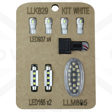 Interior LED Kit For Land Rover Freelander 1996-2005 - 11 Piece Cool White Kit