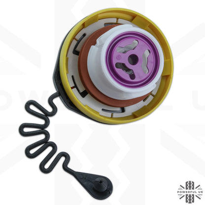 Fuel Filler Cap - DIESEL Type 2 - Genuine - for Land Rover Freelander 2 2010-14