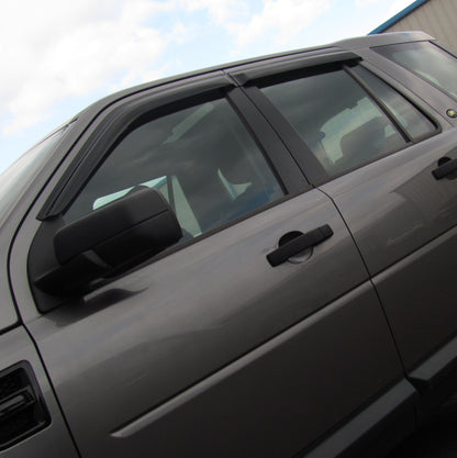 Wind Deflector Kit 4 pcs Tinted for Land Rover Freelander 2