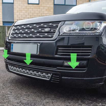 Front Bumper Lower Trim for Range Rover L405 - Gloss Black