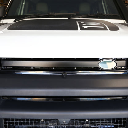 Front Grille Bar Cover for Land Rover Defender L663 - Matt Black