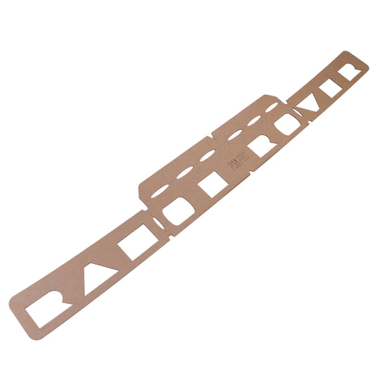 Front Lettering Template for Range Rover P38