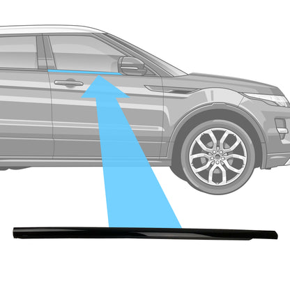Genuine Front Right Window Moulding Trim for Range Rover Evoque