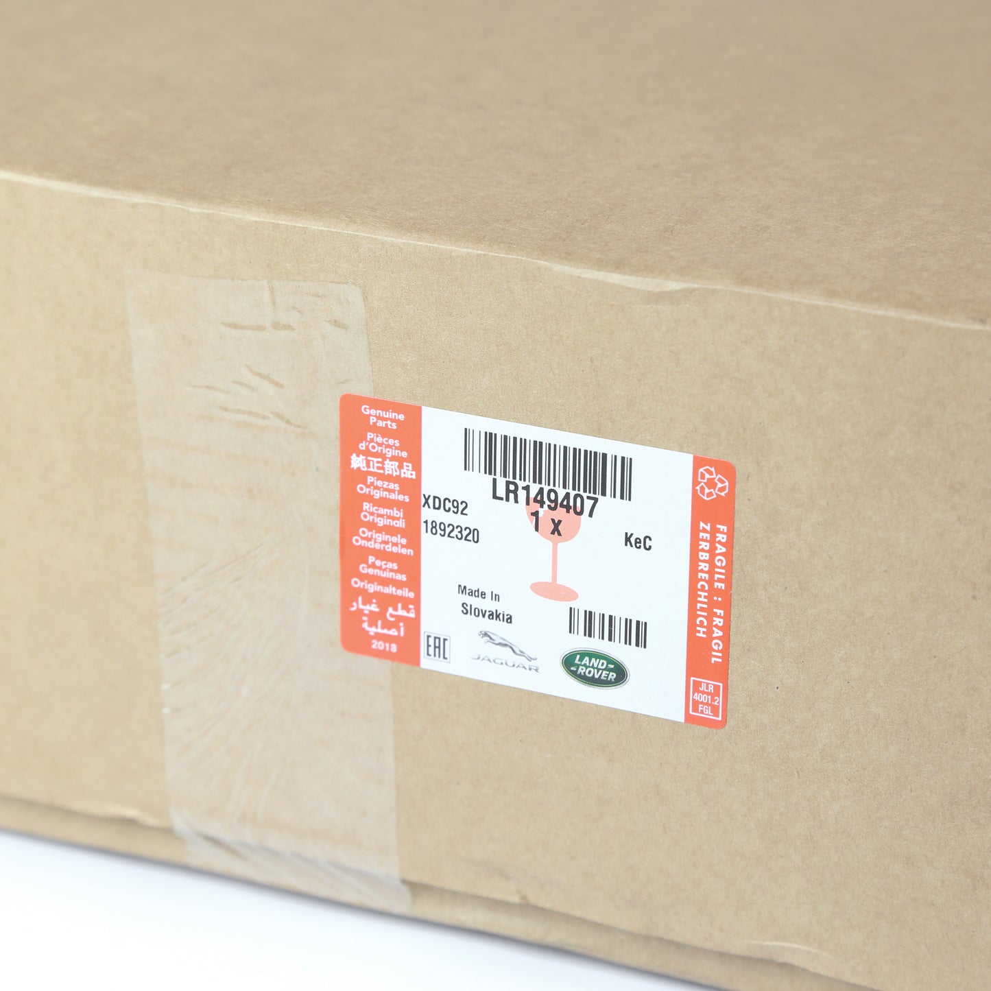 Front Tow Eye Cover for Land Rover Defender L663 - Genuine