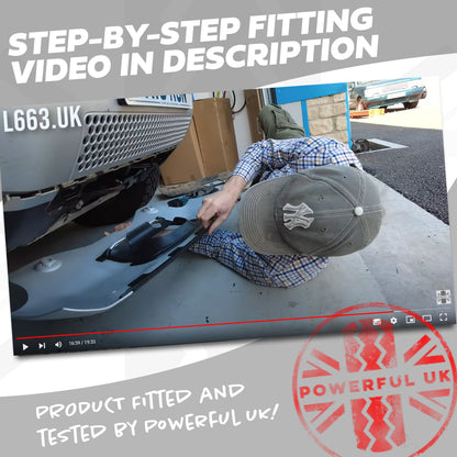 Front Aluminium Skid Plate (Aftermarket - Easy-Fit) for Land Rover Defender L663 - Black