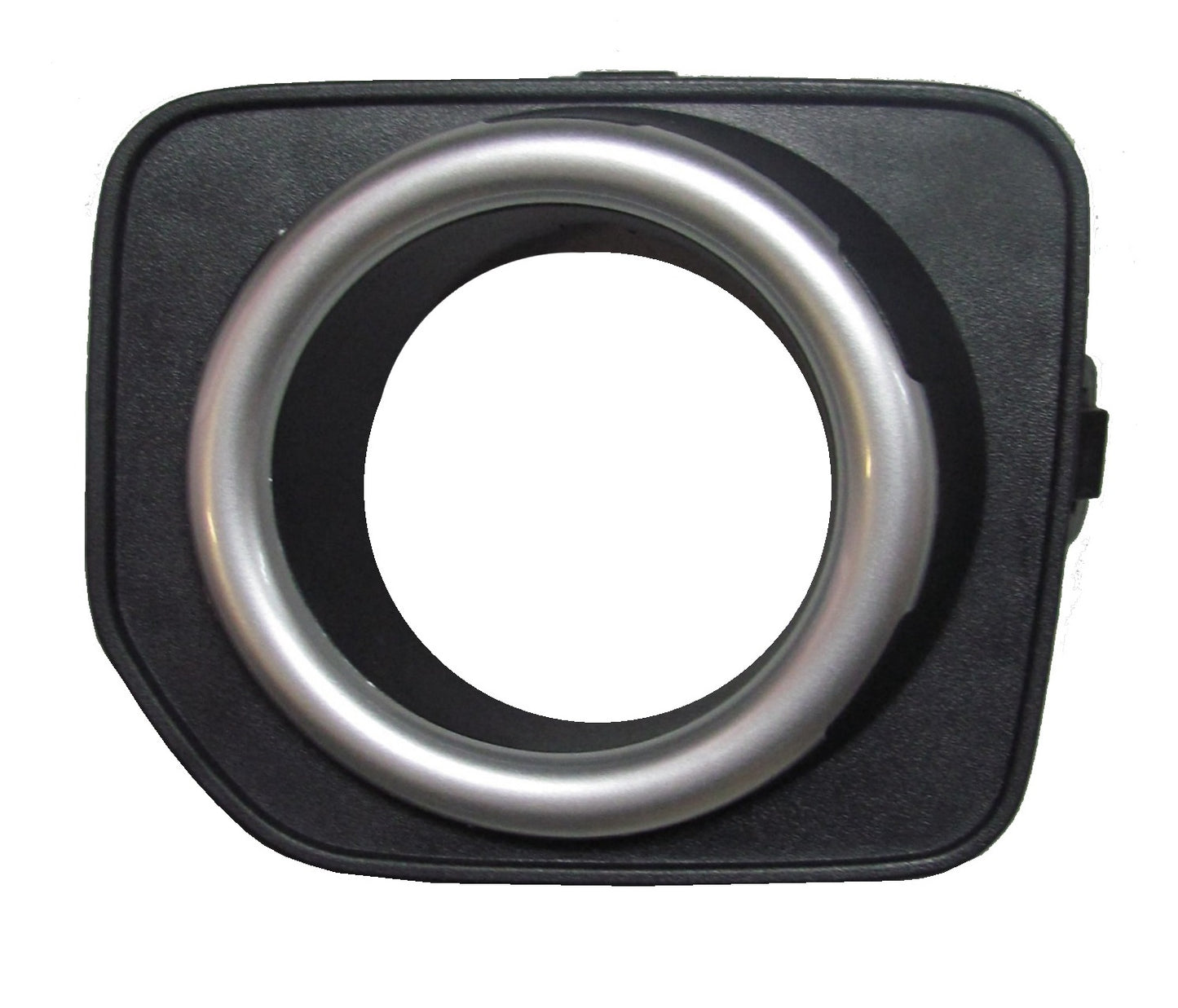 Front Bumper Fog Lamp Bezels - Black + Silver - for Land Rover Discovery 4 2014-16