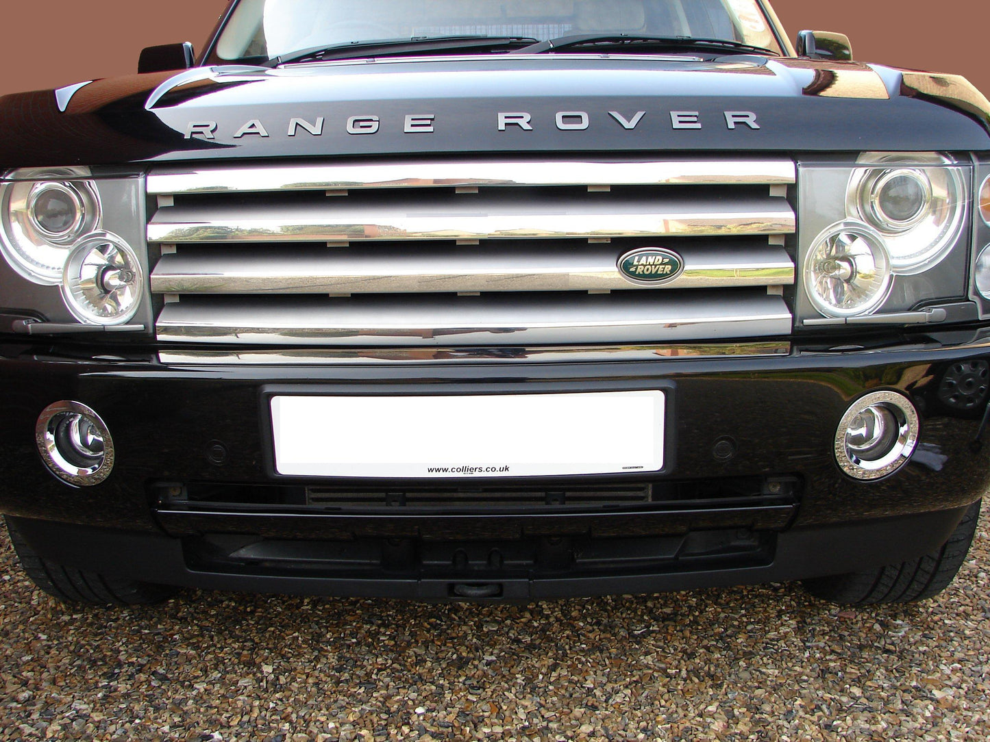Chrome Fog Light Bezels for Range Rover L322 2002-05
