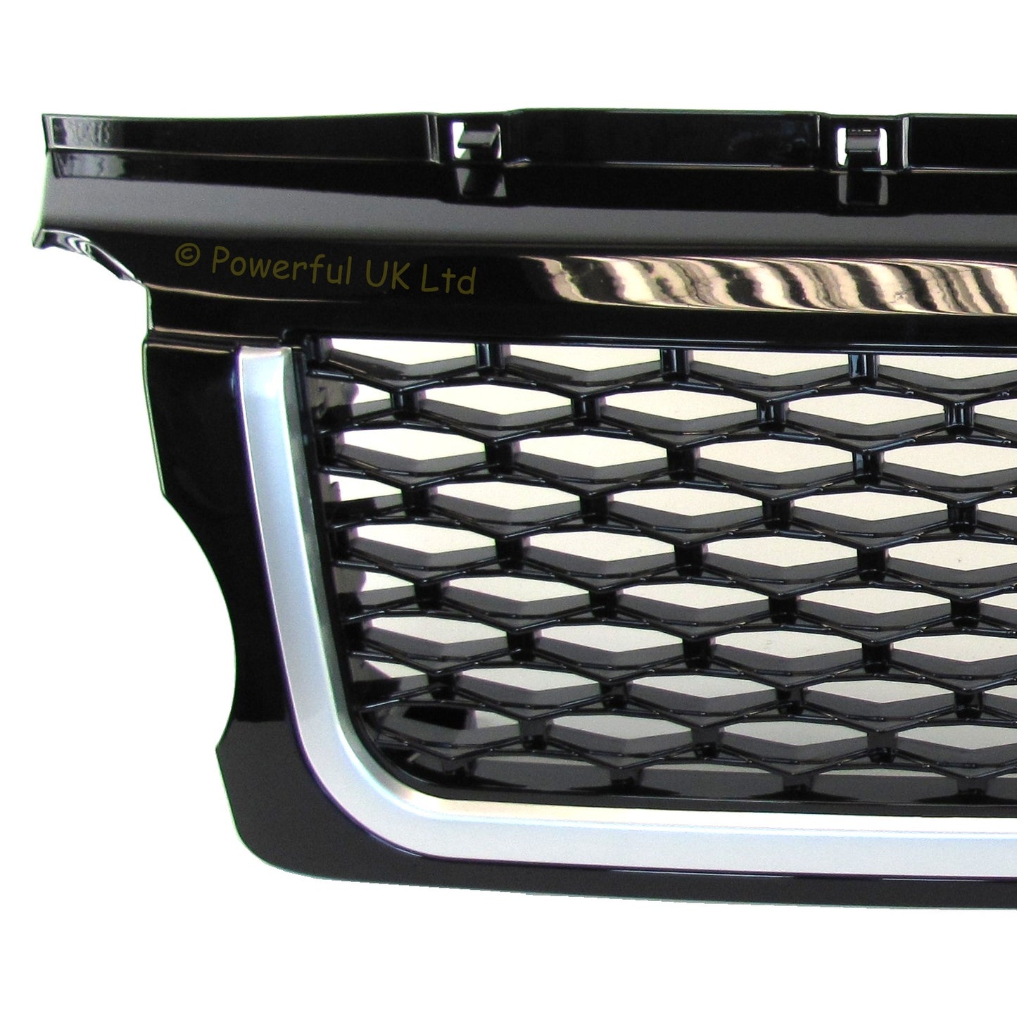 Front Grille - Black/Silver/Black for Range Rover Sport 05-09