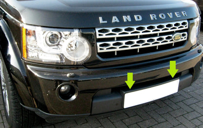 Front Number Plate Plinth (genuine) for Land Rover Discovery 4