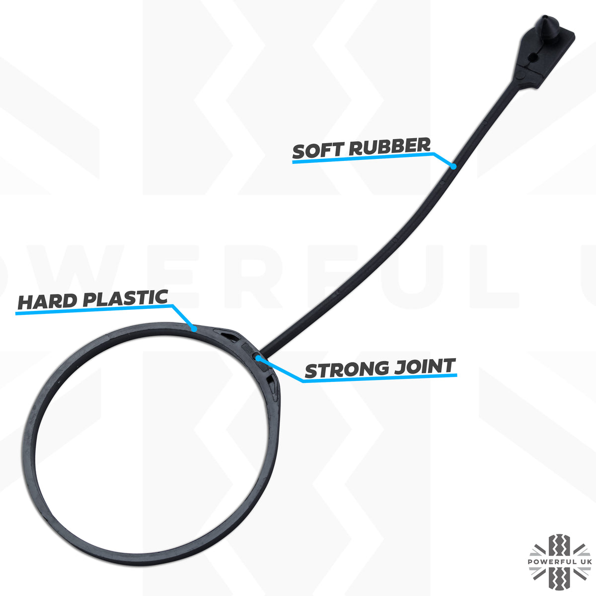 Fuel Filler Cap Replacement Tether Strap - for Jaguar XF