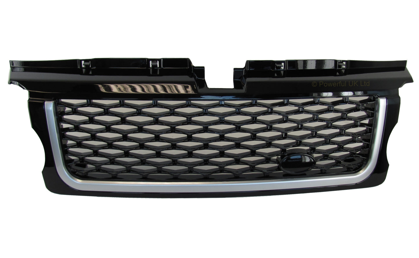 Front Grille - Black/Silver/Black for Range Rover Sport 05-09