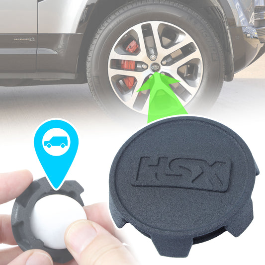 AirTag Holder for Land Rover 63mm Wheel Centre Cap