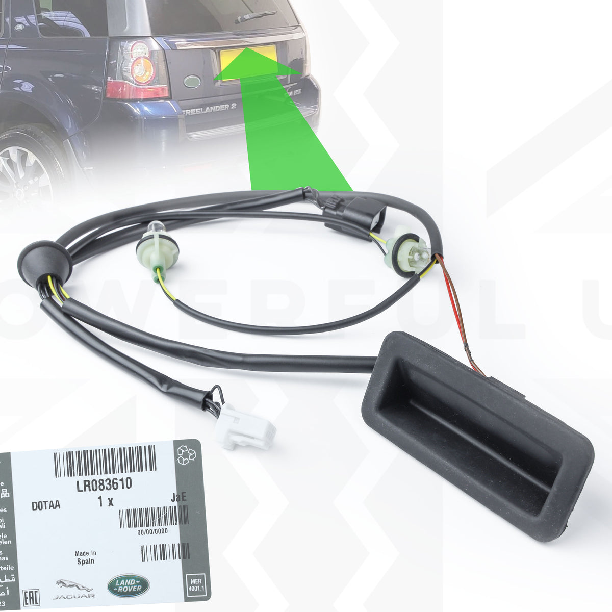 New Tailgate Release Switch For Land Rover Range Rover Sport (2005-2013)