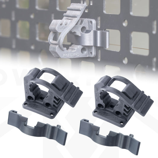 2x QuickFist Mini Clamps + 2x Molle Plate Mounting Clips