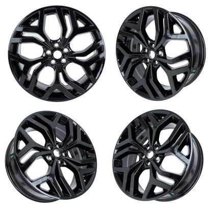20" Alloy Wheels - Gloss Black - Set of 4 for Land Rover Discovery Sport Genuine