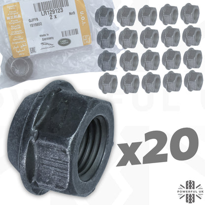 Steel Wheel Nut - 20 pcs - for Land Rover Defender L663