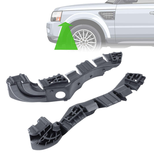 Front Bumper to Wing Mounting Brackets (LH & RH) for Range Rover Sport L320 2010 - Aftermarket