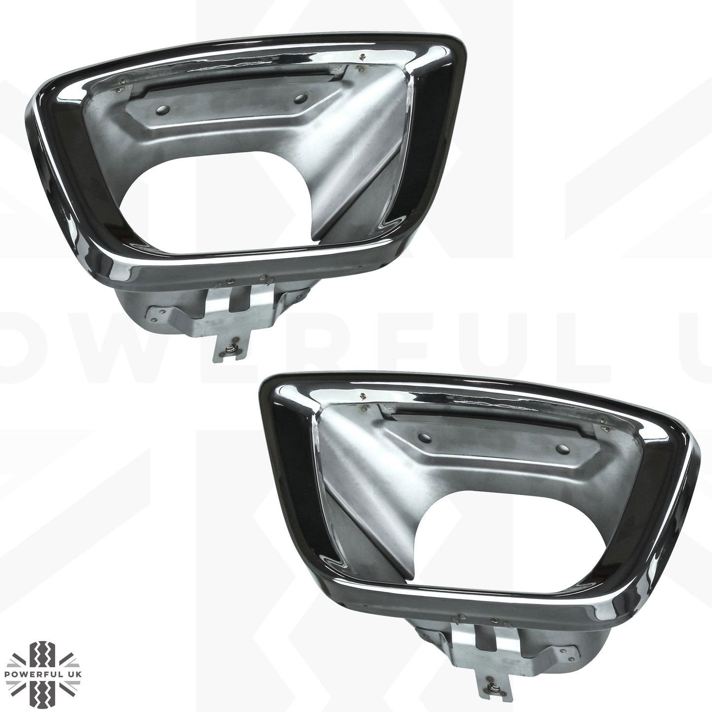 Rear Bumper Exhaust Tips "2018 SVAutobiography Style" for Range Rover L405 - Stainless Steel