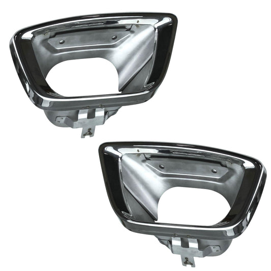Rear Bumper Exhaust Tips "2018 SVAutobiography Style" for Range Rover L405 - Stainless Steel