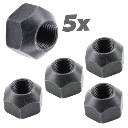 Genuine Steel Wheel Nut - 5pcs - for Land Rover Defender Classic