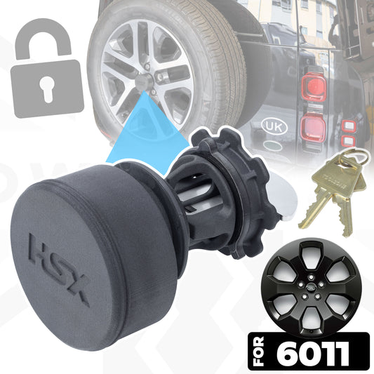 Lock Kit for 6011 Spare Wheel on Land Rover Defender L663
