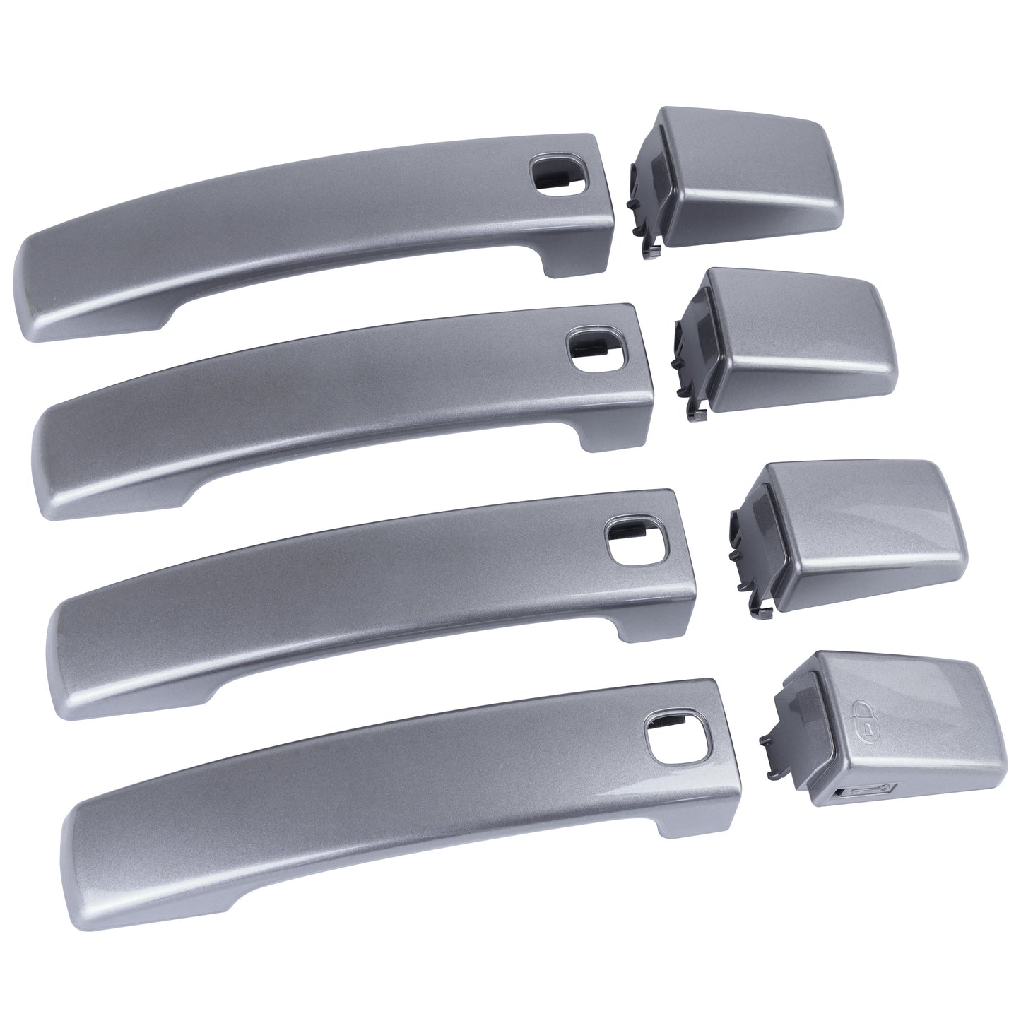 Door Handle 'Skins' for Range Rover Sport L320 2010-13 (with hole for button)  - Orkney Grey