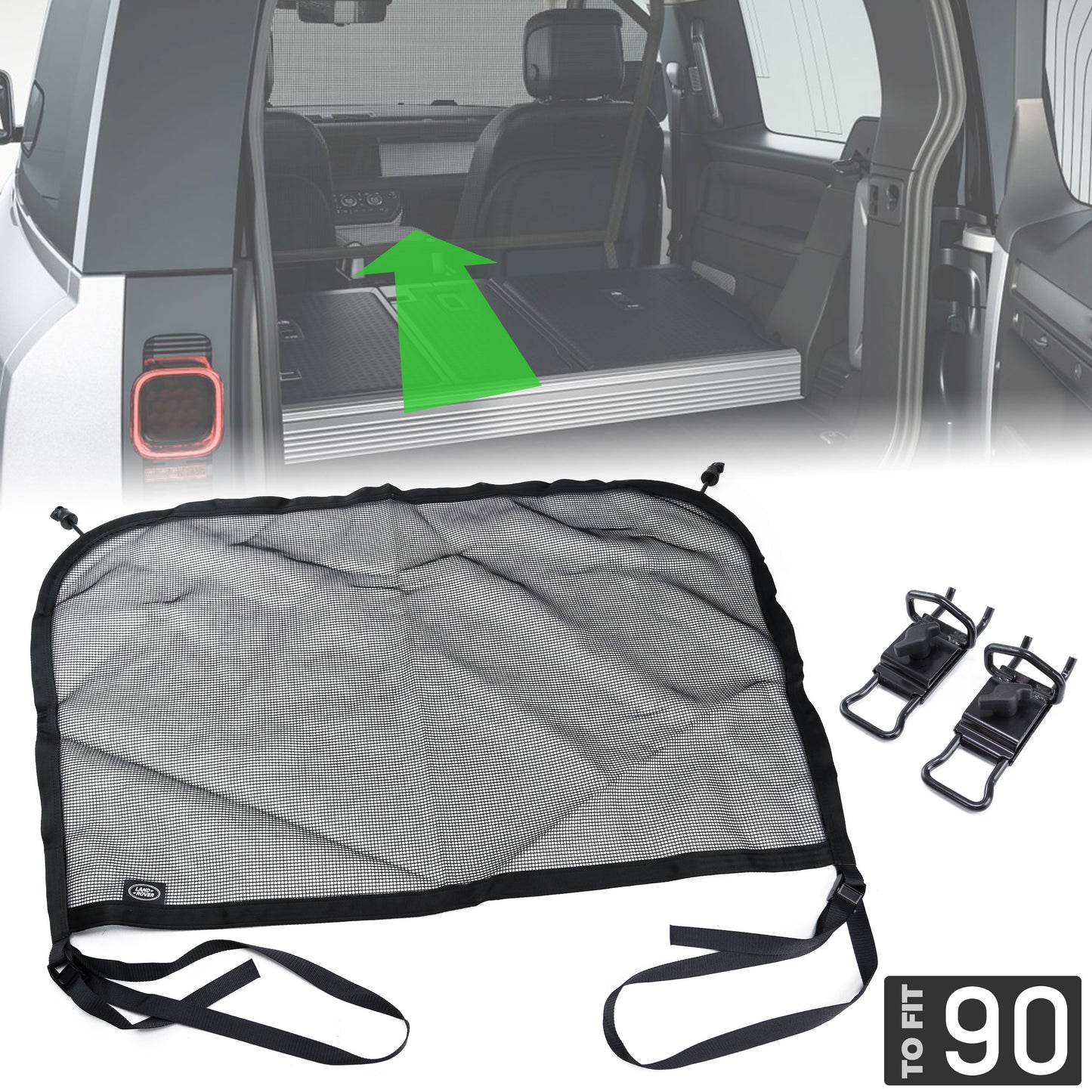 Genuine Loadspace Partition Net for Land Rover Defender L663 (90)