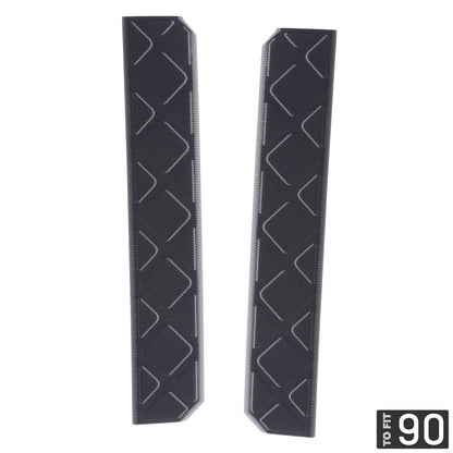 Door Edge Protection Strips for Land Rover Defender L663 90 - Square Pattern