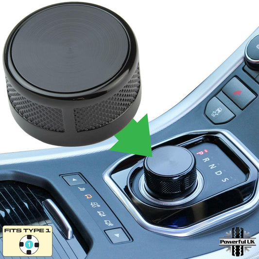 "Autobiography SVO Style" Gear Selector for Range Rover Evoque - Black (Type 1)