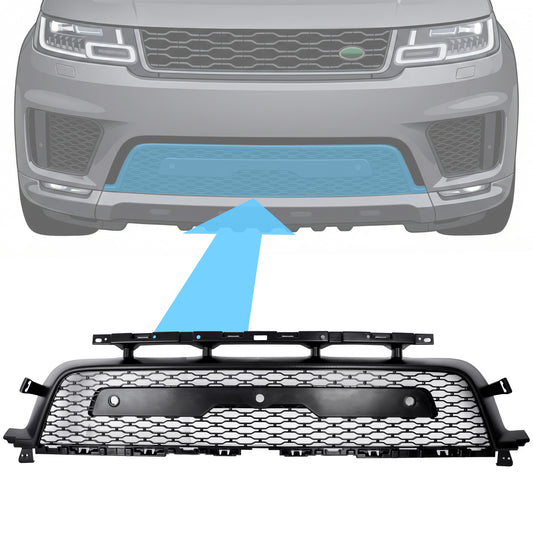 Front Bumper Lower Mesh Grille for Range Rover Sport L494 2018+ - With Camera Hole