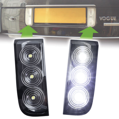 LED Reverse Light Assemblies (Pair) for Range Rover L322 - Clear Lens