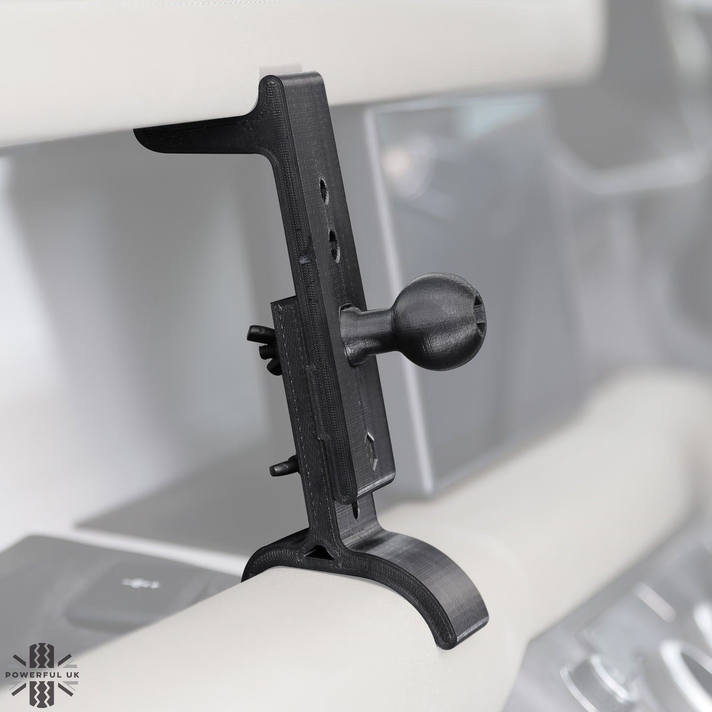 Dash Clamp/Mount System with 1" ball head for Land Rover Defender L663 - Type A