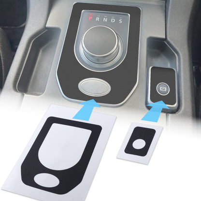 Cover Vinyl for Gear Surround and Handbrake for Land Rover Discovery 4