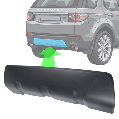 Rear Tow Eye Cover for Land Rover Discovery Sport 2015-19 Standard Bumper - Anthracite Black