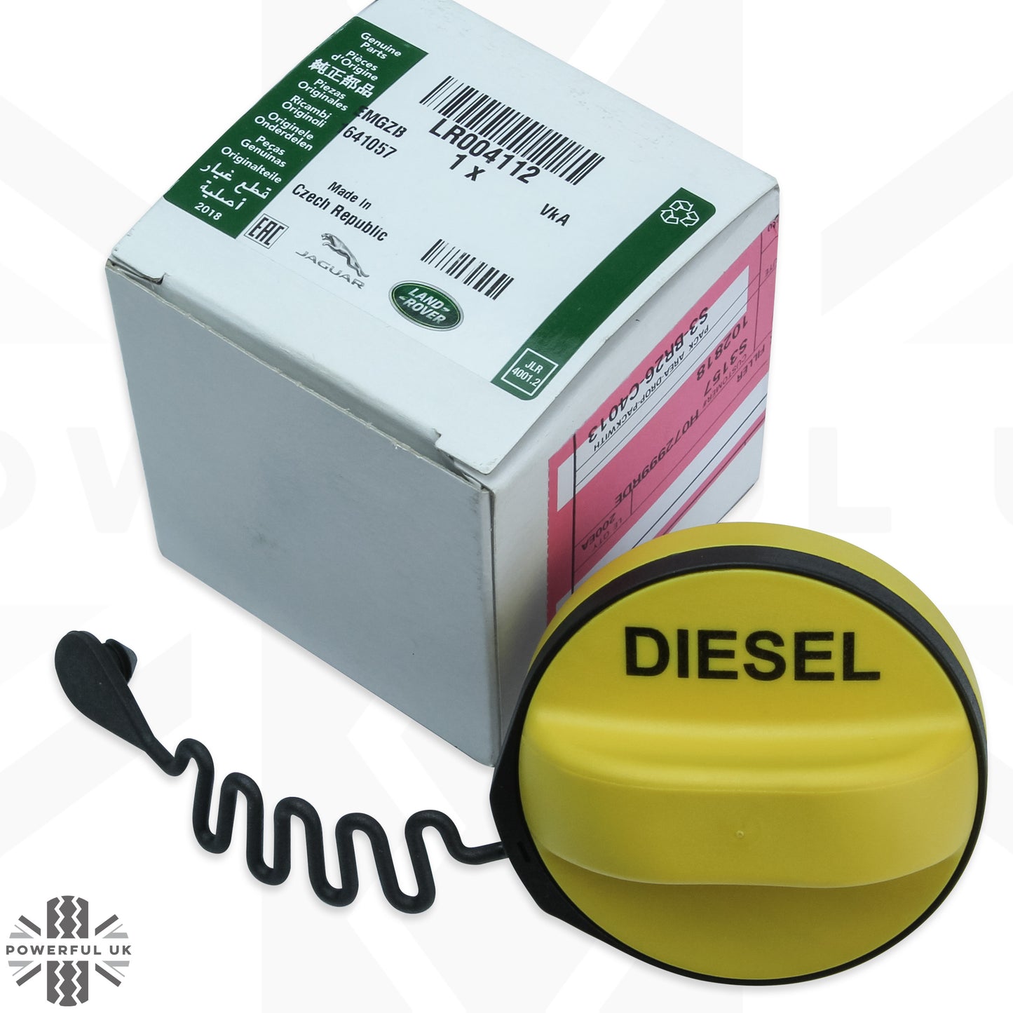 Fuel Filler Cap - DIESEL Type 1 - Genuine - for Land Rover Freelander 2 2007-10