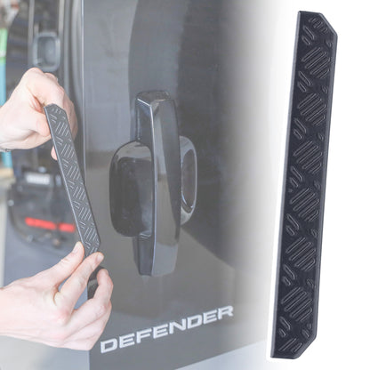 Tailgate Door Edge Protection Strip for Land Rover Defender L663 90/110/130 - Chequer Pattern