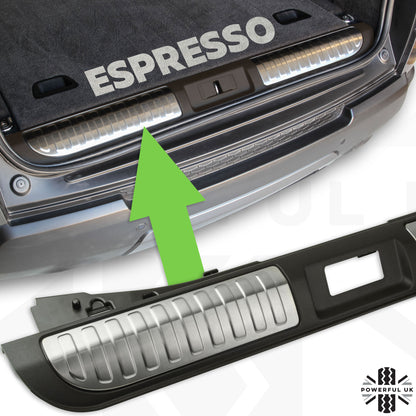 Loadspace Finisher - Stainless Steel + Espresso Brown for Range Rover Sport L494