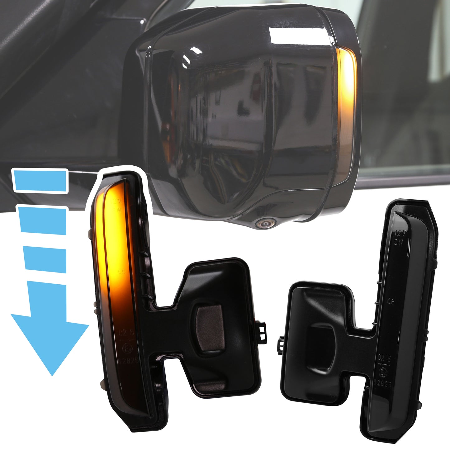 Dynamic Sweep Indicators for Land Rover Defender L663