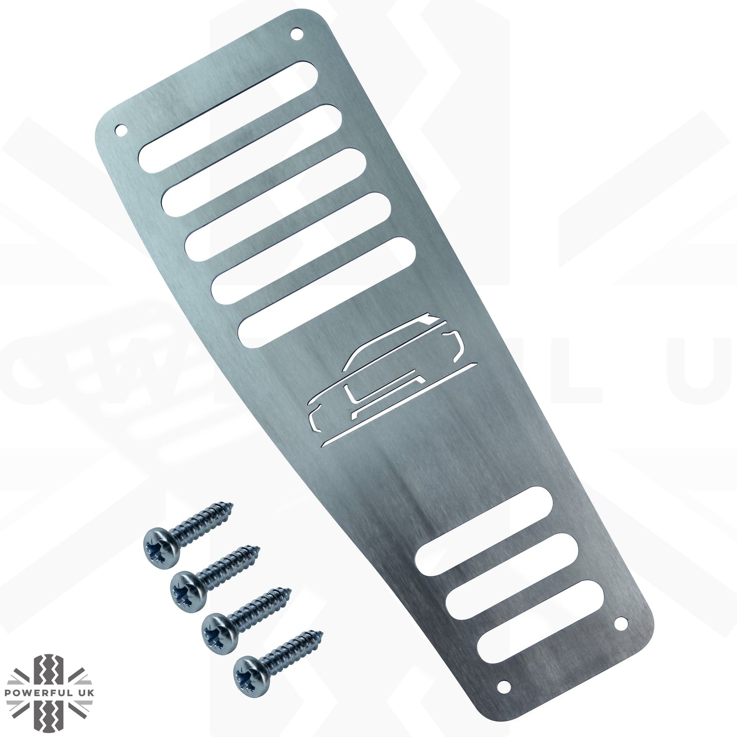 3pc Foot Pedal & Footrest Kit for Range Rover L405 - Type 2