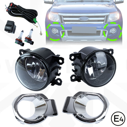 Fog Light Kit for Ford Ranger 2012-15 (T6)