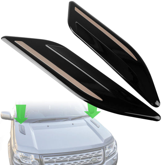 Dummy Bonnet Vents (Type 2) - 'Black & Copper' for Land Rover Freelander 2