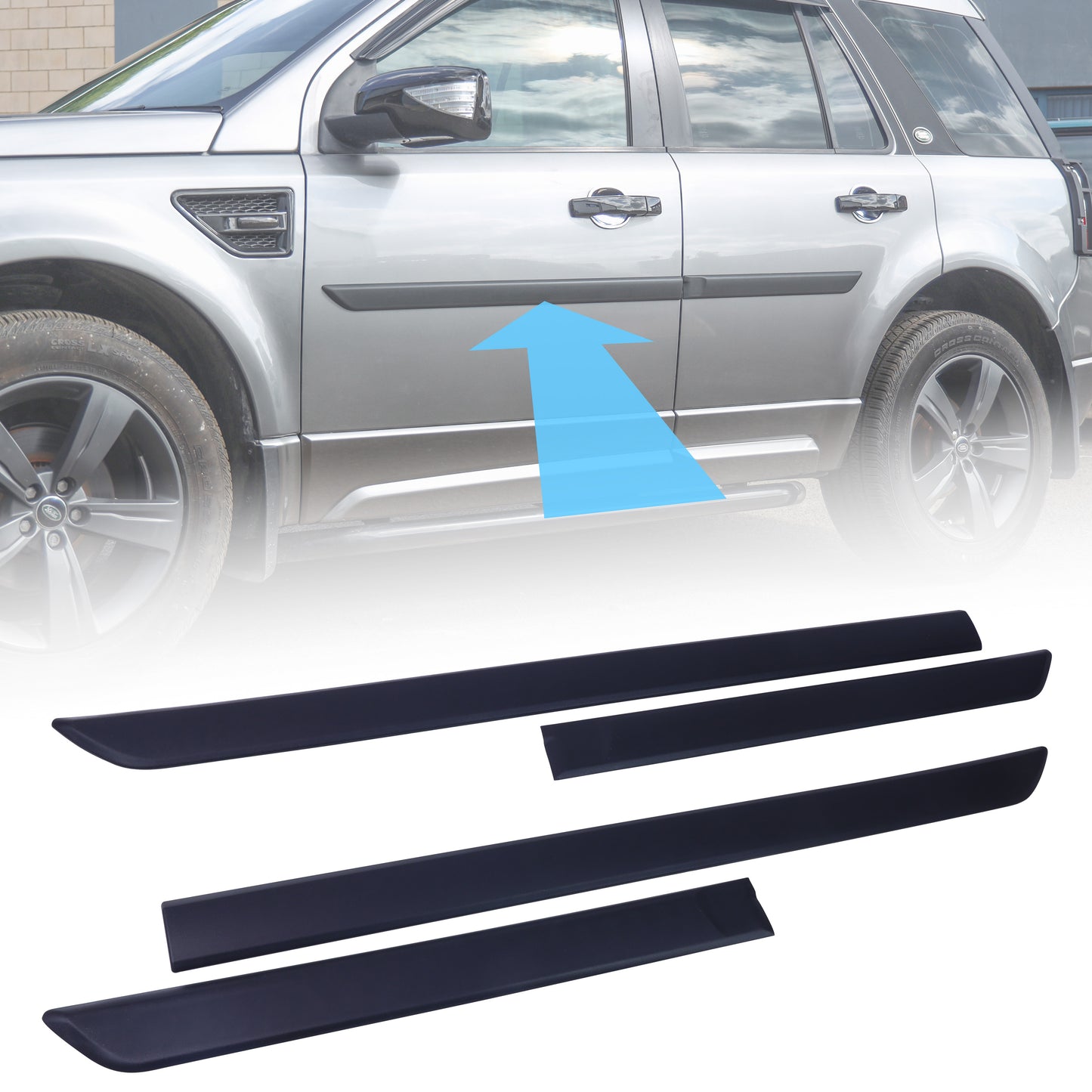 Door Rubbing Strip Set for Land Rover Freelander 2