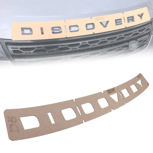 Front Lettering Template for Land Rover Discovery 5